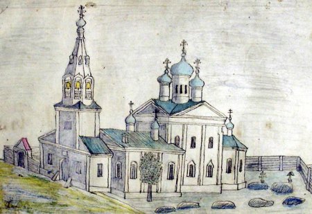 Высоцкий монастырь Серпухов Наброски