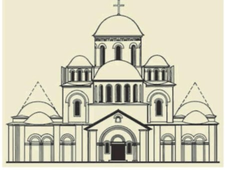 Десятинная Церковь фасад