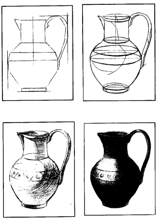 Этапы рисования натюрморта для детей