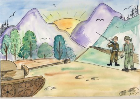 Рисунок на тему Афганистан