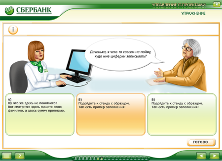 Стандарты сервиса Сбербанка