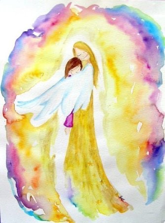 Рисунок на день ангела маме
