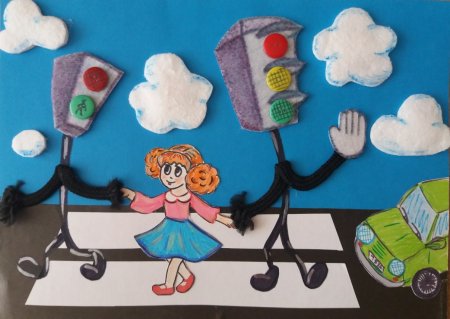 Поделка на конкурс ПДД