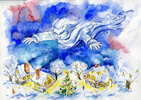 Рисование новогодний праздник