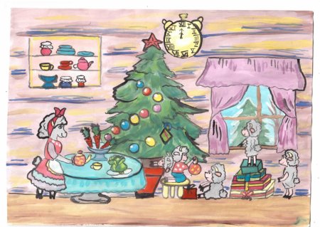 Рисунок на тему письмо деду Морозу