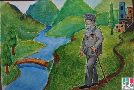 Рисунок на тему Дагестан