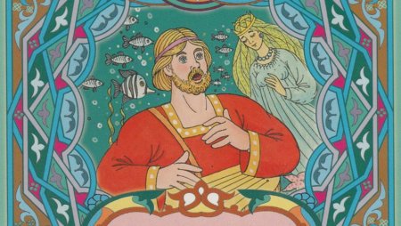 Рисунок к былине Садко 7 класс