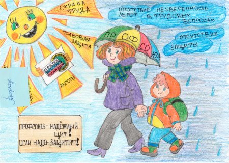 Профсоюз глазами детей