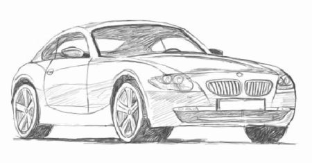 Рисунки марок машин для срисовки