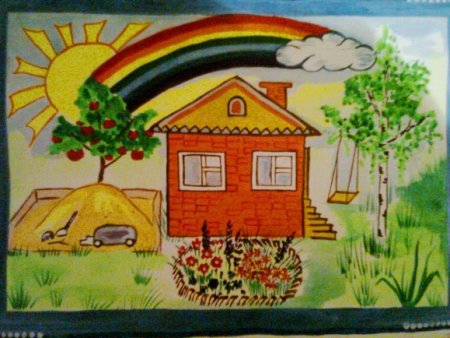 Рисунок на тему моя малая Родина