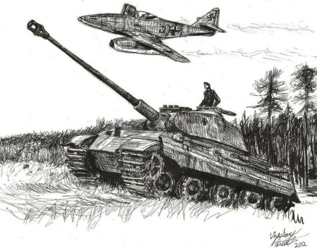 Зарисовки военной техники