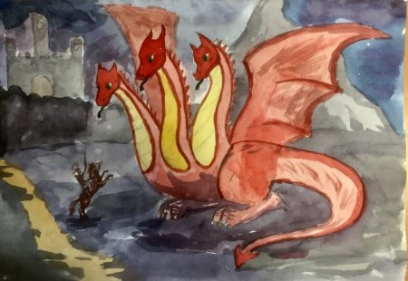 Змей Горыныч из Добрыни Никитича