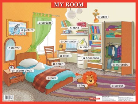 Моя комната английский язык