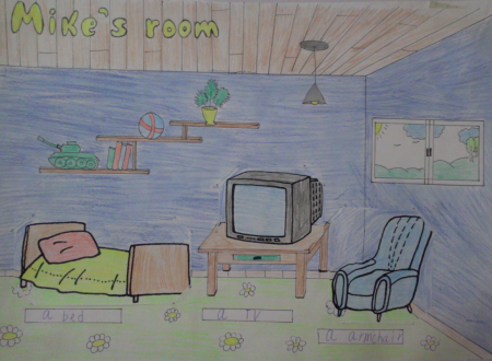 Проект по английскому моя комната