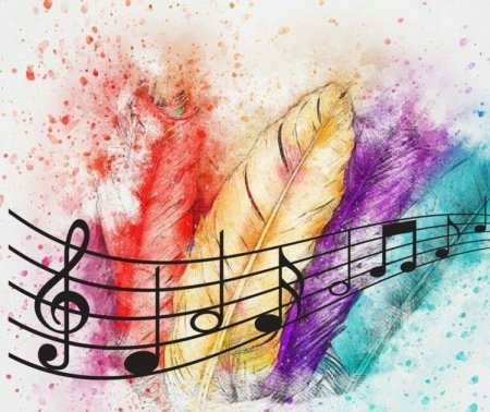 Рисунки на музыкальную тему