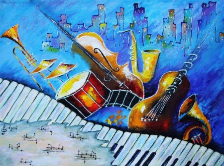 Картины с музыкальной тематикой
