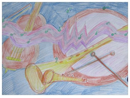 Нарисовать иллюстрацию к Музыке