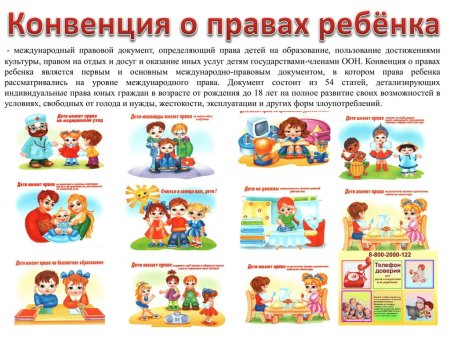 Конвенция по правам ребенка