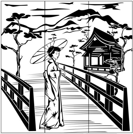 Японские иллюстрации