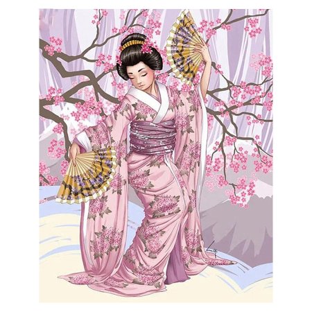 Китайская живопись гейша