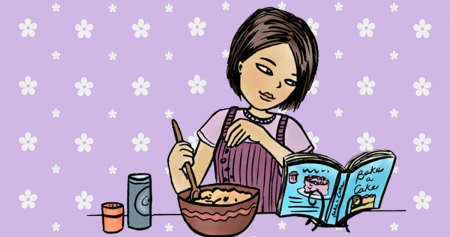 Рисунок на тему готовка