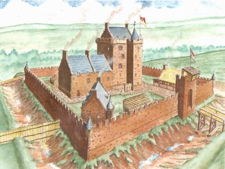 Замок феодала в средние века