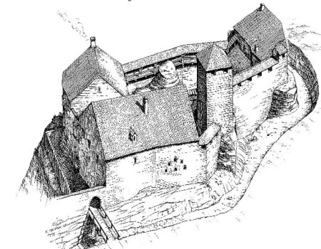 Замки раннего средневековья схема