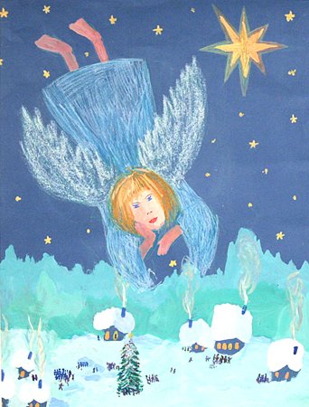 Рождественские рисунки