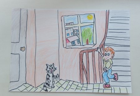 Дядя фёдор пёс и кот рисунок