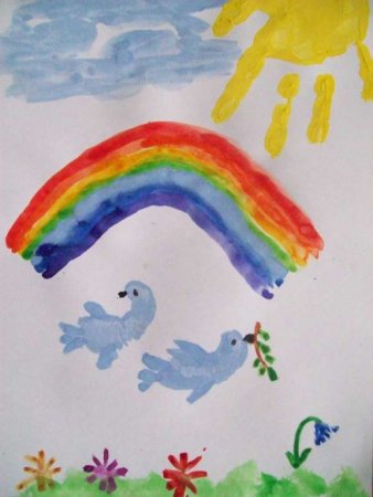 Рисунок на тему Радуга