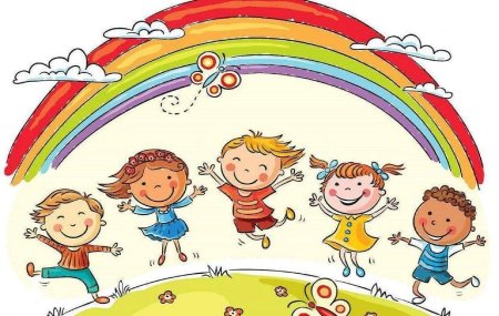 Дружные дети в детском саду