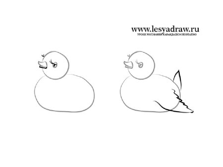 Рисование серая шейка