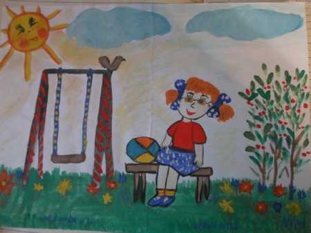 Рисование лето в подготовительной группе