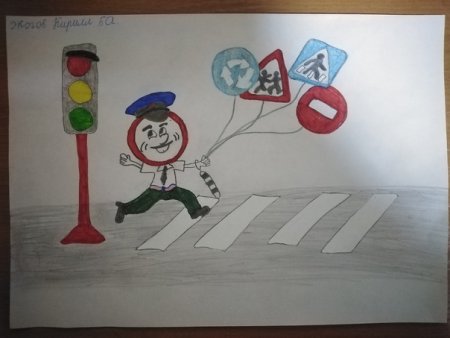 Безопасная дорога глазами детей