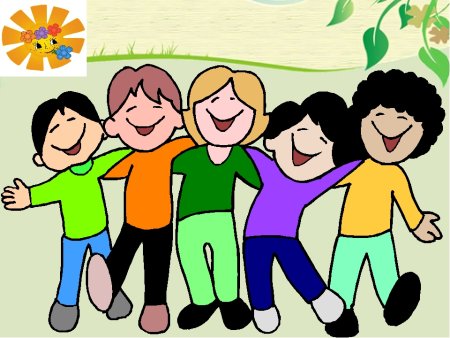 Дружная команда детей