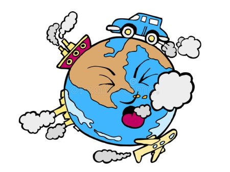 Загрязнение планеты для детей