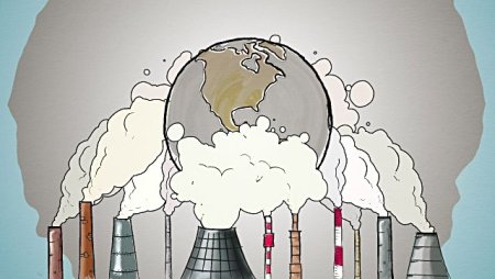Загрязнение атмосферы плакат