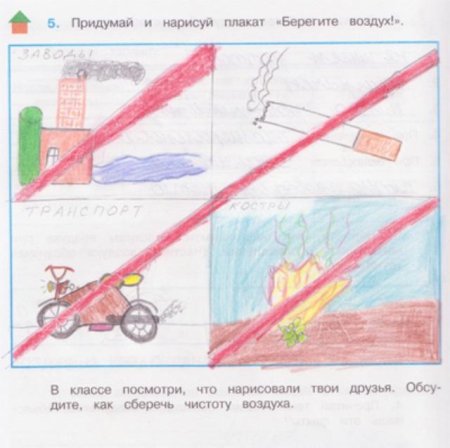 Плакат берегите воздух