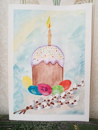 Пасхальные композиции для рисования