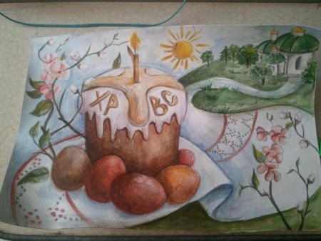 Рисунок на Пасху