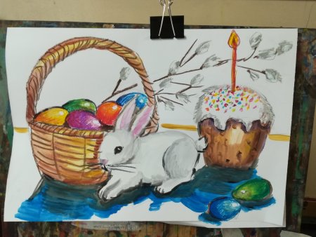 Рисунок на Пасху