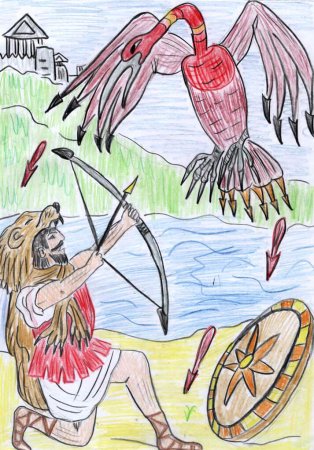 Мифы древней Греции рисунки