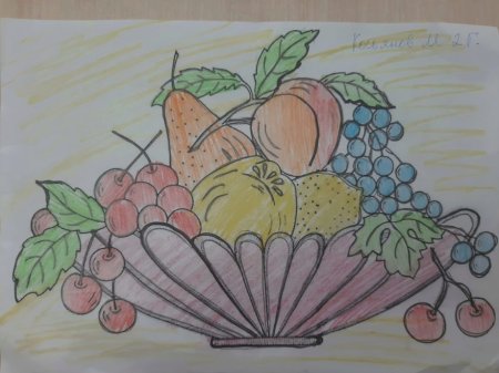 Рисование праздник урожая