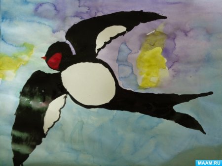 Рисование в ср гр перелетные птицы