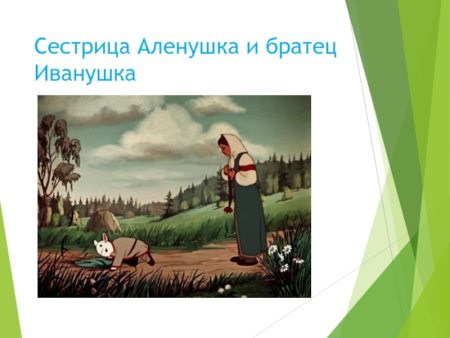 Алёнушка и братец Иванушка сказка раскраска