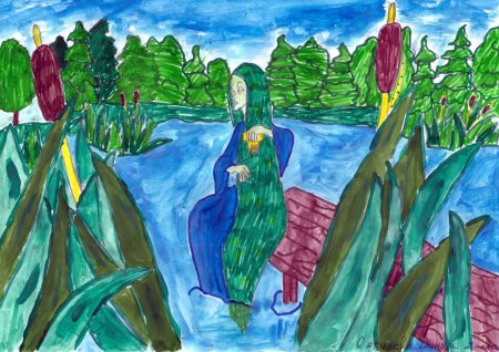 Сказка Габдуллы Тукая Су анасы