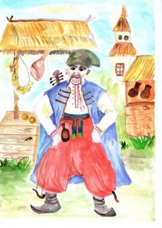 Рисунки Казаков