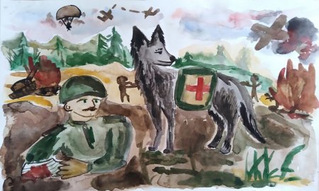 Рисунки на военную тему
