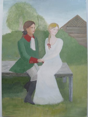 Пушкин иллюстрации к произведениям Капитанская дочка