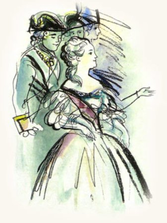 Капитанская дочка иллюстрация поединок